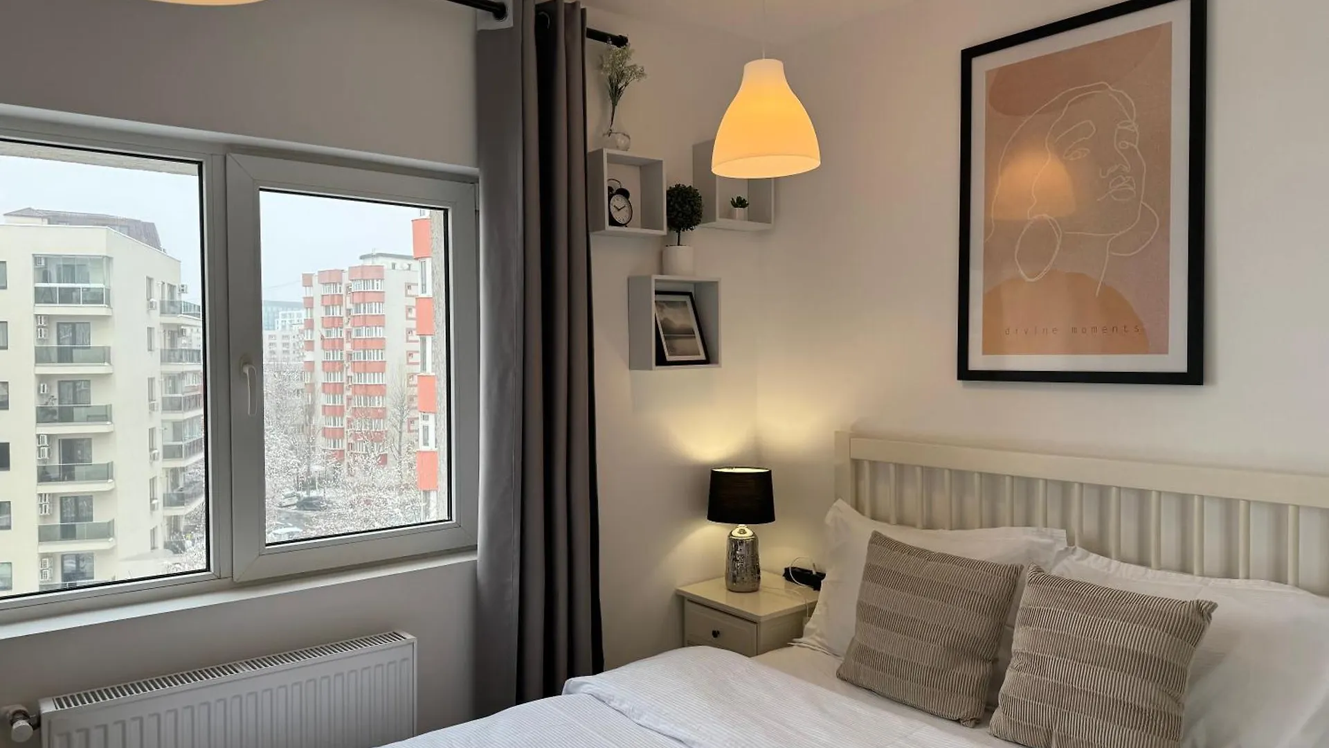 Evan Cozy Flat With Balcony & Parking, 13 September Bucharest Apartment